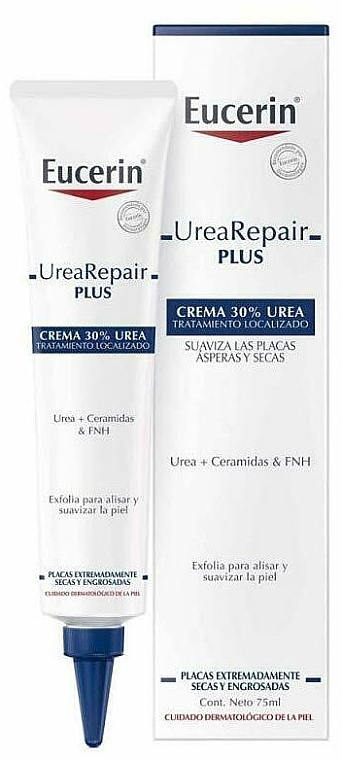 Intensive Moisturizing Cream for Dry Skin - Eucerin UreaRepair Plus 30% Urea Creme — photo N2