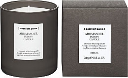 Fragrances, Perfumes, Cosmetics Scented Candle - Comfort Zone Aromasoul Indian Candle