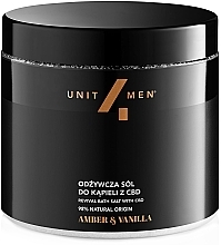 Bath Salt - Unit4Men Amber & Vanilla Revival Bath Salt With CBD — photo N1