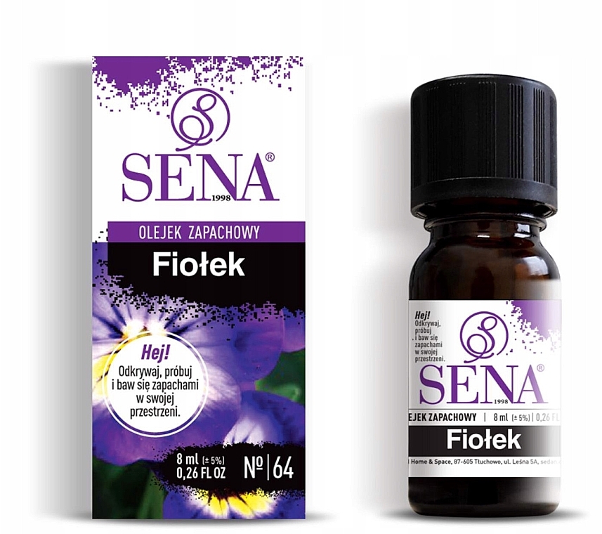 Violet Aroma Oil - Sena Aroma Oil №64 Violet — photo N1