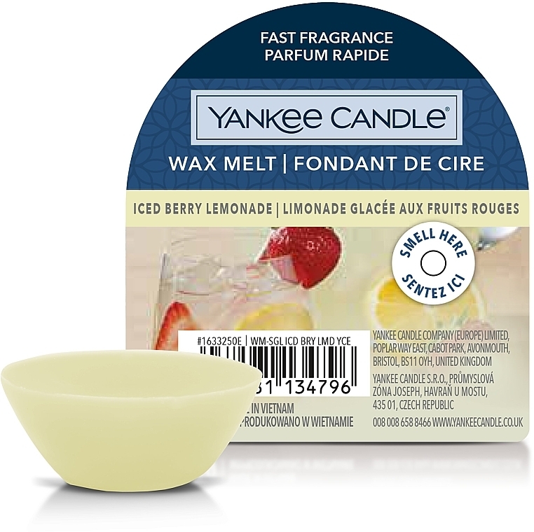 Scented Wax Melts - Yankee Candle Wax Melt Iced Berry Lemonade — photo N4