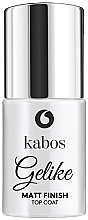 Fragrances, Perfumes, Cosmetics Matte Top Coat - Kabos Gelike Matt Finish Top Coat