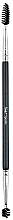 Eyebrow and Eyelash Brush - Nanshy Spoolie Eyebrow&Eyelash Brush Onyx Black — photo N2