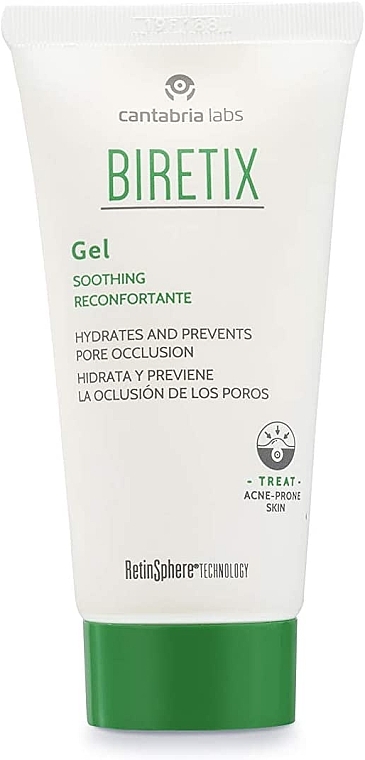 Soothing Gel for Acne-Prone Skin - Cantabria Labs Biretix Soothing Gel — photo N1