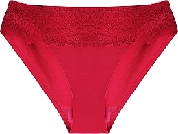 Women Lace Panties, red - Moraj — photo N1