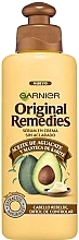 Oil Cream for Unruly Hair "Avocado" - Garnier Original Remedies Avocado Cream Oil — photo N1