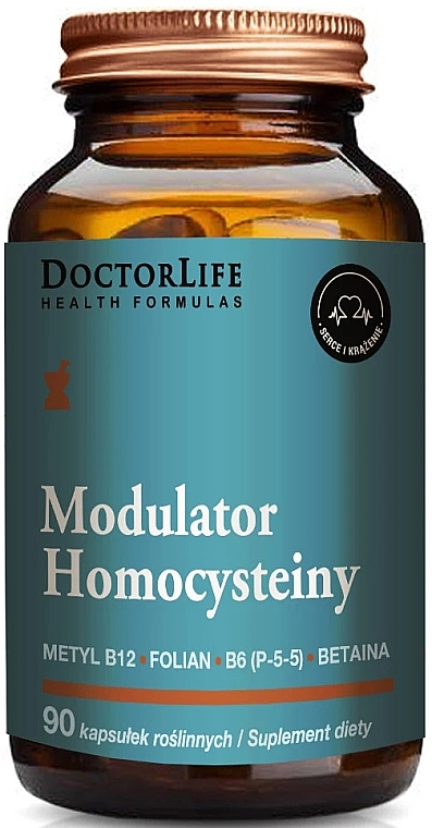 Modulator Homocysteiny Dietary Supplement, 90 pcs - Doctor Life Modulator Homocysteiny — photo N5