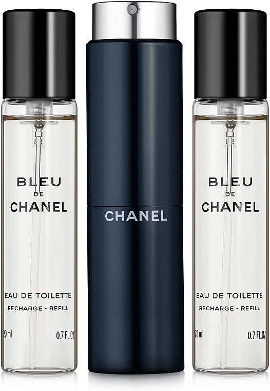 Chanel Bleu de Chanel - Eau de Toilette (tester) (edt/20ml + refilles/2x20ml) — photo N1