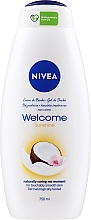 Fragrances, Perfumes, Cosmetics Bath Gel Foam ‘Coconut and Almond’ - NIVEA Welcome Sunshine Body Wash