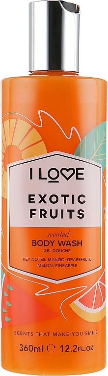 Shower Gel "Exotic Fruits" - I Love Exotic Fruits Body Wash — photo N2