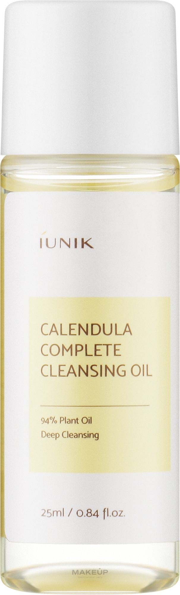 IUNIK Calendula Complete Cleansing Oil - Calendula Soothing Cleansing Hydrophilic Oil (mini) — photo 25 ml