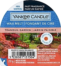 Fragrances, Perfumes, Cosmetics Scented Wax - Yankee Candle Tranquil Garden Wax Melt