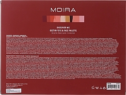 Makeup Palette - Moira Discover Me Destiny Eye & Face Palette — photo N4