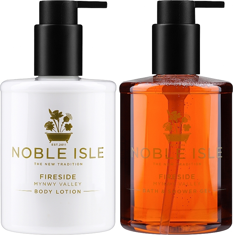 Noble Isle Fireside - Set (b/lot/250ml + sh/gel/250ml) — photo N2
