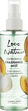 Coconut & Melon Body Spray - Oriflame Love Nature Refreshing Fragrance Mist — photo N1