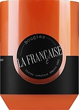 Scented Candle 'Orange mandarin' - Bougies La Francaise Tangerin Orange Scented Pillar Candle 45H — photo N1