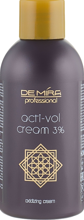 Oxidizing Emulsion 3% - Demira Professional Acti-Vol Cream — photo N6