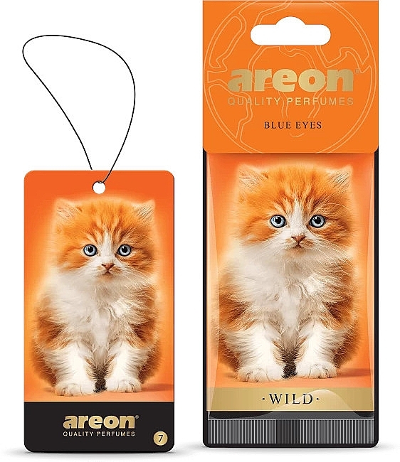 Car Air Freshener - Areon Car Perfume Wild Blue Eyes — photo N1