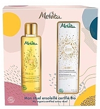 Fragrances, Perfumes, Cosmetics Set - Melvita L'Or Bio (sh/gel/250ml + oil/100ml)