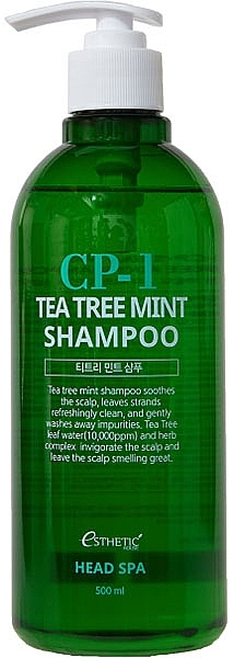 Soothing Hair Shampoo - Esthetic House CP-1 Tea Tree Mint Shampoo — photo N1