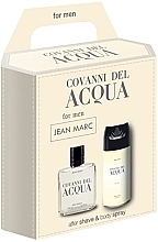 Set - Jean Marc Covanni Del Acqua (deo/150ml + aftersh/lot/100ml) — photo N1