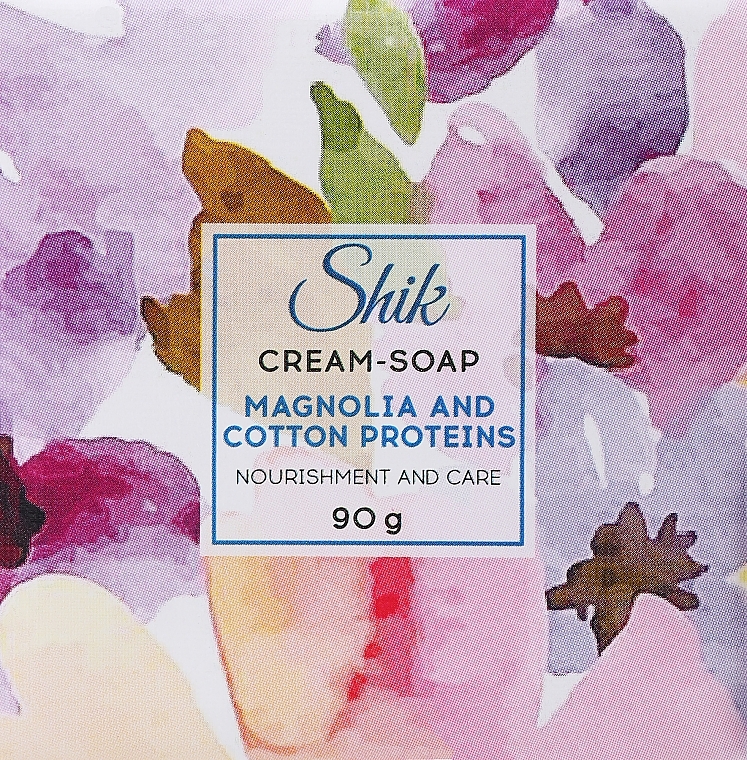 Toilet Cream Soap 'Nourishment & Care. Magnolia & Cotton Proteins' - Chic — photo N1