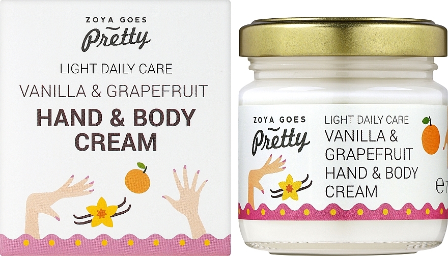 Hand Cream - Zoya Goes Pretty Vanilla & Grapefruit Hand Cream — photo N5