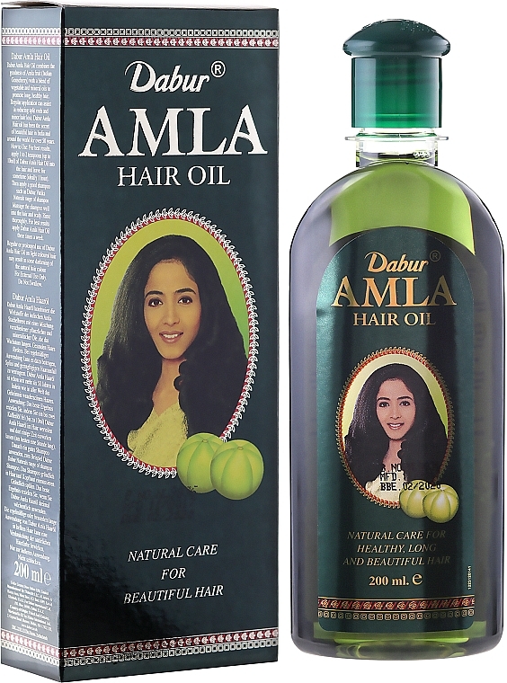 Hair Oil - Dabur Amla Healthy Long And Beautiful Hair Oil — photo N4