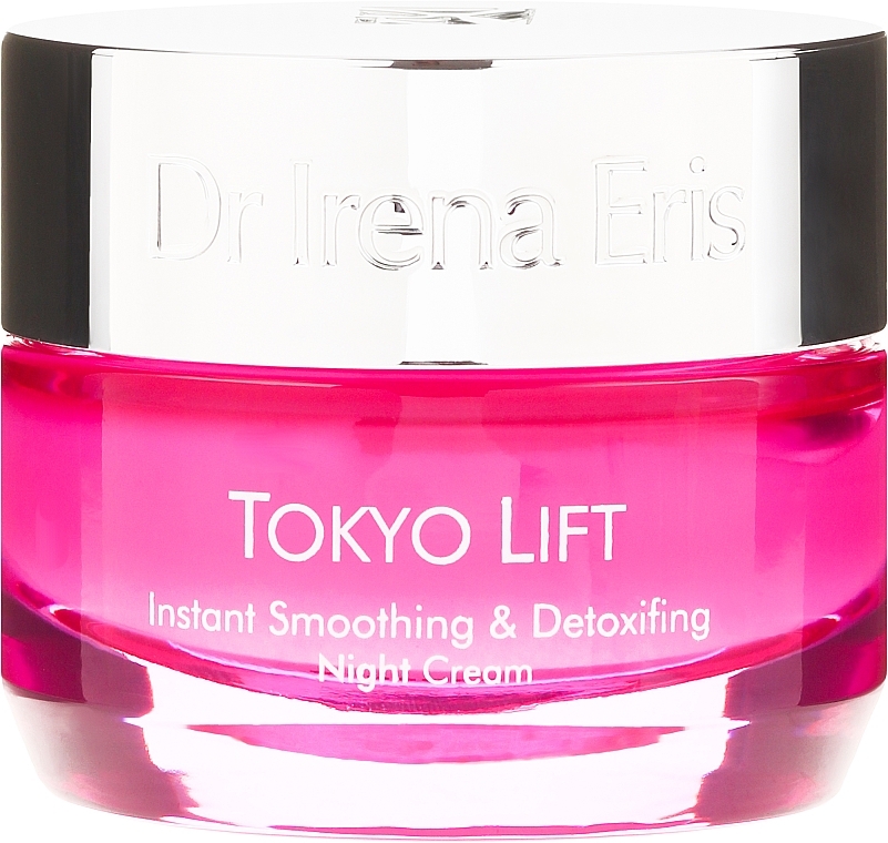 Smoothing Facial Night Cream - Dr Irena Eris Tokyo Lift Instant Smoothing & Detoxifing Night Cream — photo N2