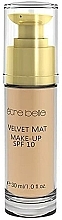 Fragrances, Perfumes, Cosmetics Mattifying Foundation - Etre Belle Velvet Mat Make-Up SPF 10