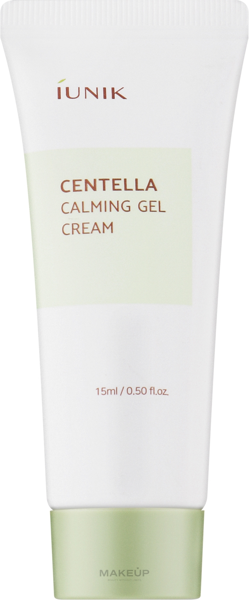 Soothing Cream Gel with Centella Asiatica - IUNIK Centella Calming Gel Cream — photo 15 ml