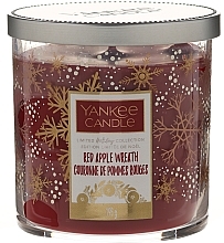 Fragrances, Perfumes, Cosmetics Scented Candle - Yankee Candle Red Apple Wreath Limited Holiday Edition