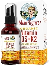 Fragrances, Perfumes, Cosmetics Vitamin D3+K2 Spray - MaryRuth Organics Vitamin D3+K2 Liquid Spray