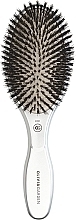 Hair Brush - Olivia Garden Expert Care Oval Silver Hair Brush — photo N1