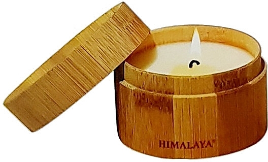 Scented Candle - Himalaya dal 1989 Candle In Bamboo Box — photo N1