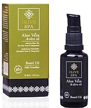 Fragrances, Perfumes, Cosmetics Beard Oil - Olive Spa Aloe Vera Beard Oil