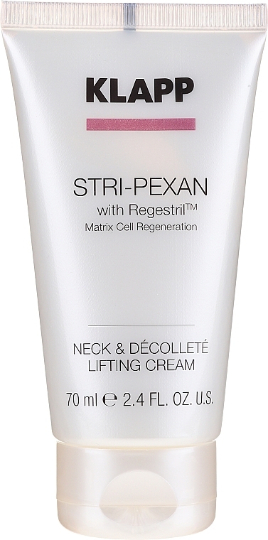 Neck and Decollete Lifting Cream from Wrinkles - Klapp Stri-PeXan Neck & Decollete Lifting Cream — photo N3