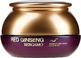Fragrances, Perfumes, Cosmetics Anti-Wrinkle Face Cream - Bergamo Red Ginseng Wrinkle Care Cream