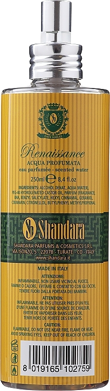 Shandara Renaissance Scented Water - Scented Water — photo N2