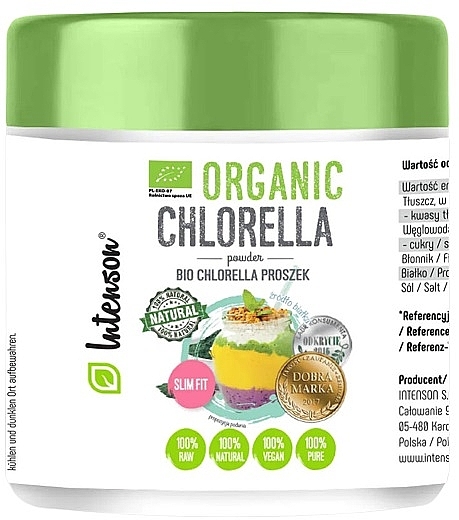 Chlorella Dietary Supplement Powder - Intenson Organic Chlorella — photo N1