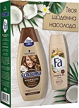 Fragrances, Perfumes, Cosmetics Set - Schauma & Fa (shm/400ml + sh/gel/250ml)