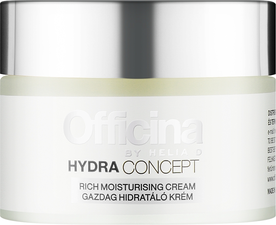 Intensive Moisturizing Face Cream - Helia-D Officina Hydra Concept Rich Moisturising Cream — photo N11