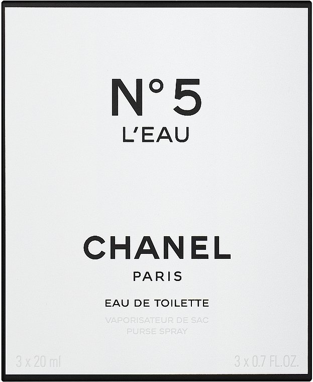 Chanel N5 L`Eau - Eau de Toilette (refill) — photo N2