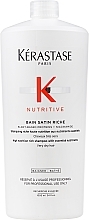 Fragrances, Perfumes, Cosmetics Very Dry Hair Shampoo - Kerastase Nutritive Bain Satin Riche Plant-Based Proteins + Niacinamide Shampoo