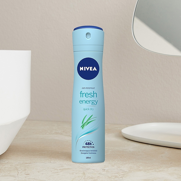 Antiperspirant Deodorant Spray "Energy Fresh" - NIVEA Energy Fresh Deodorant Spray — photo N2