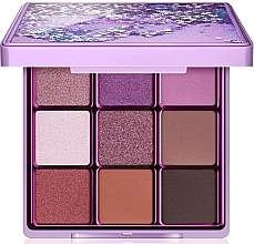 Eyeshadow Palette, 9 Shades - I Heart Revolution Glitter Eyeshadow — photo N1