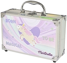 Beauty Case 'Little Unicorn' - Martinelia Little Unicorn Perfect Traveller Glitter Case — photo N2