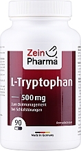 L-Tryptophan Food Supplement, 500 mg - Zein Pharma L-Tryptophan — photo N1