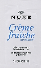 Moisturising Lifting Face Cream - Nuxe Creme Fraiche De Beaute Moisturizing Plumping Cream 48H (sample) — photo N1