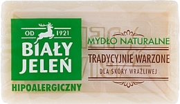 Hypoallergenic Natural Soap - Bialy Jelen Hypoallergenic Natural Soap  — photo N1